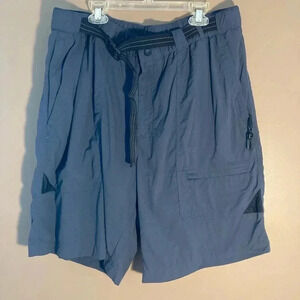 L.L.  Bean blue nylon shorts
